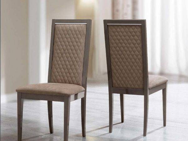 Ճաշասեյակի աթոռ "Platinum" փափուկ "Rombi" ետնամասով