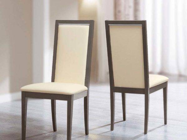 Ճաշասեյակի աթոռ "Platinum" փափուկ "Rombi" ետնամասով