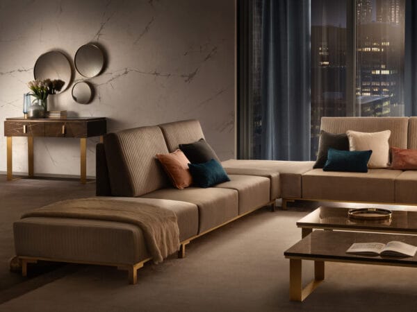 Arredoclassic Essenza Modern Corner Sofa