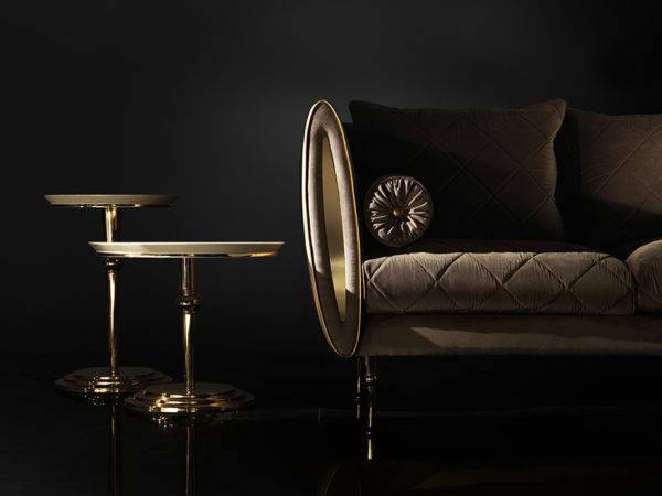 бархатный диван цвета, բազմոց, bazmoc, կապույտ բազմոց ոսկեգույն լատունե դետալներով, երեքտեղանոց բեժ բարխատից բազմոց, էլեգանտ բեժ բազմոց