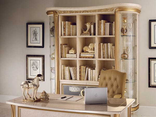 bookcase, շքեղ գրապահարան դասական ոճի