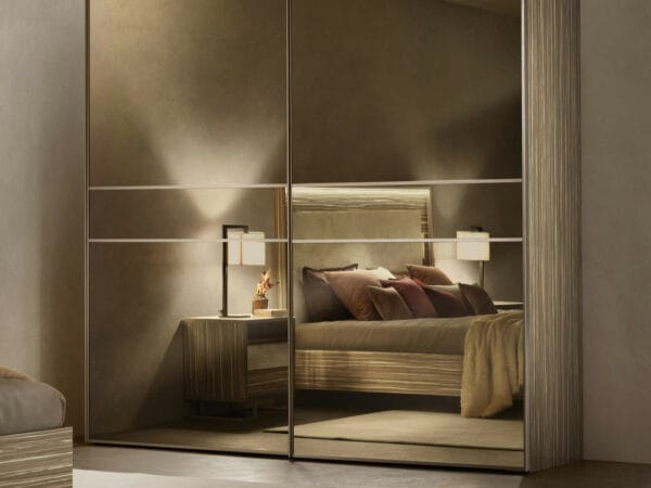 Luce Light sliding doors wardrobe