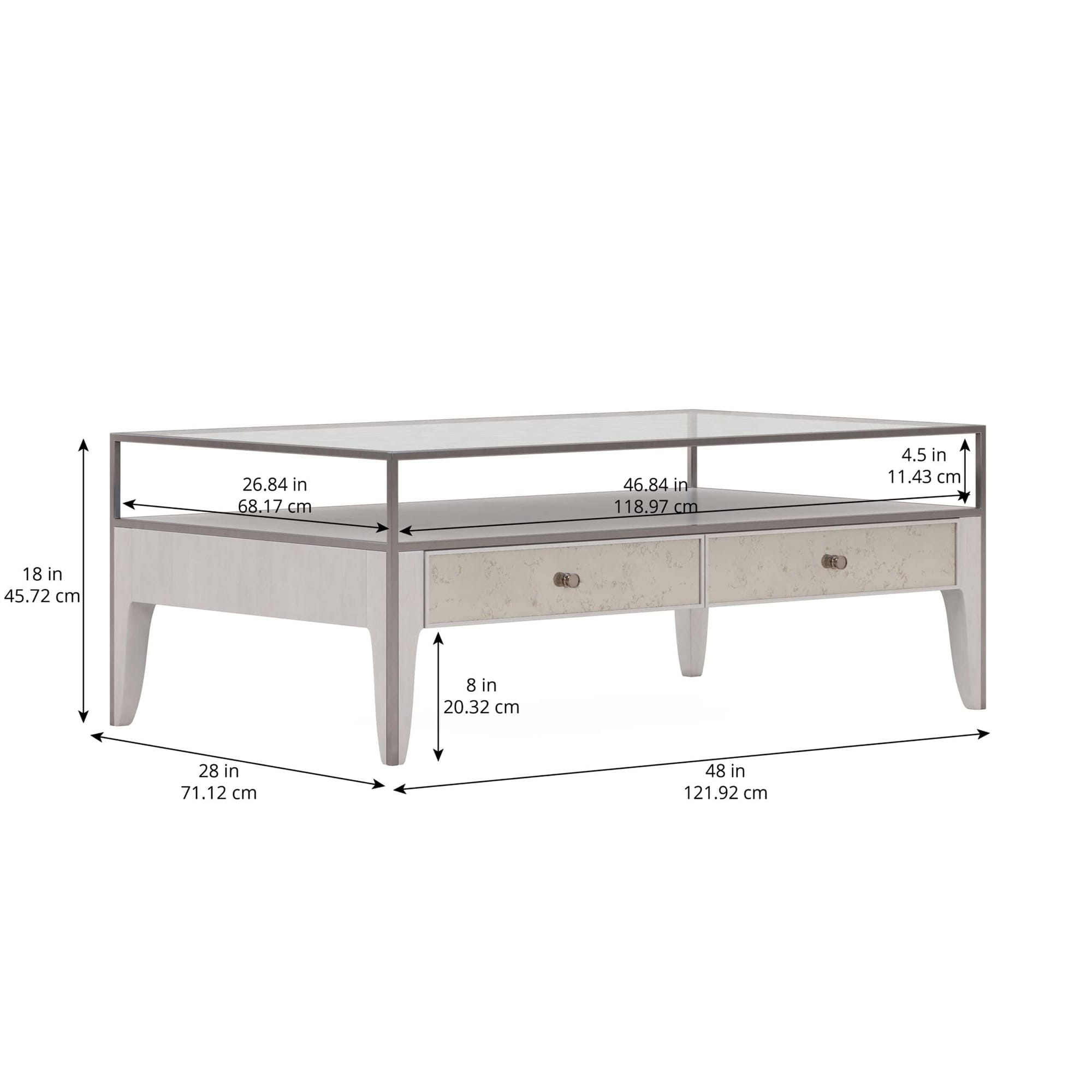 Mezzanine Rectangular Cocktail Table 08