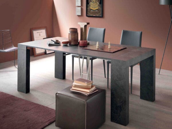 Square Extending console table